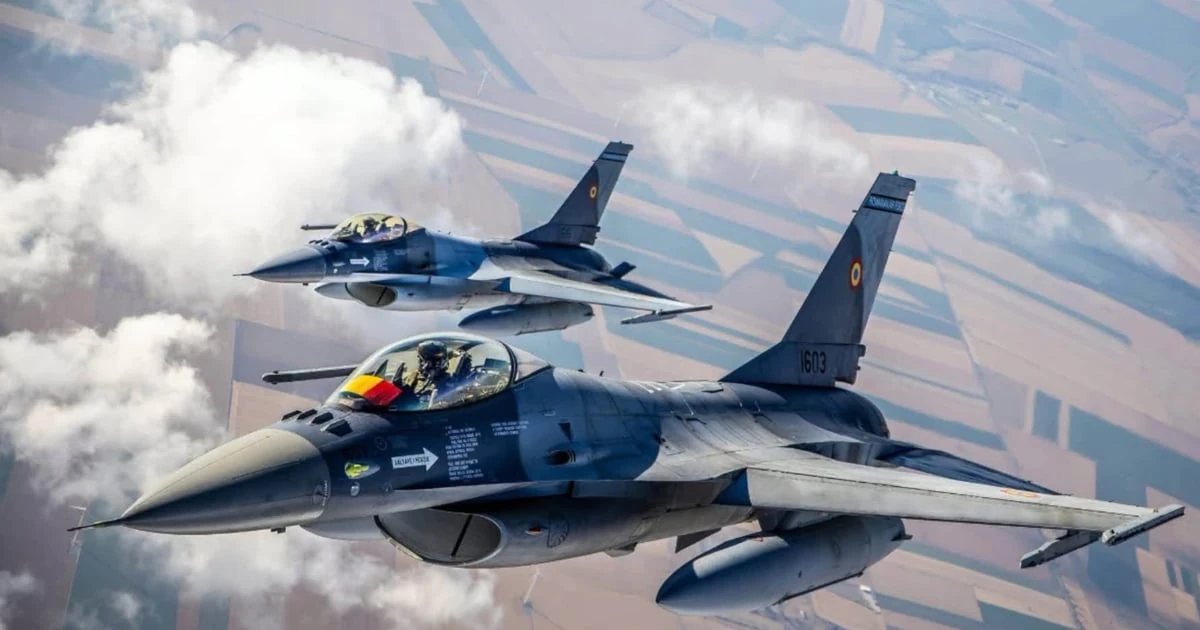 Румунія збила F-16 третій дрон за три дні біля Дунаю і викликала посла РФ