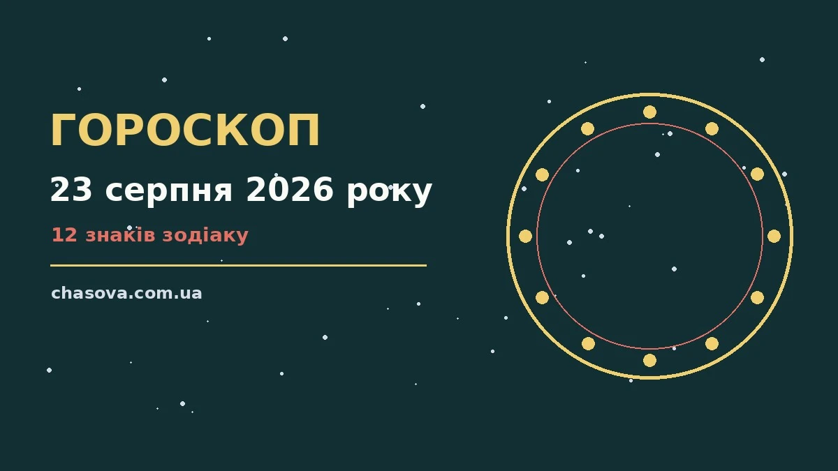 Космічний знак із зоряним небом і астрологічним колесом на тлі ранкового світанку